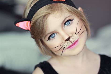 cat makeup halloween adult|cat halloween makeup for child.